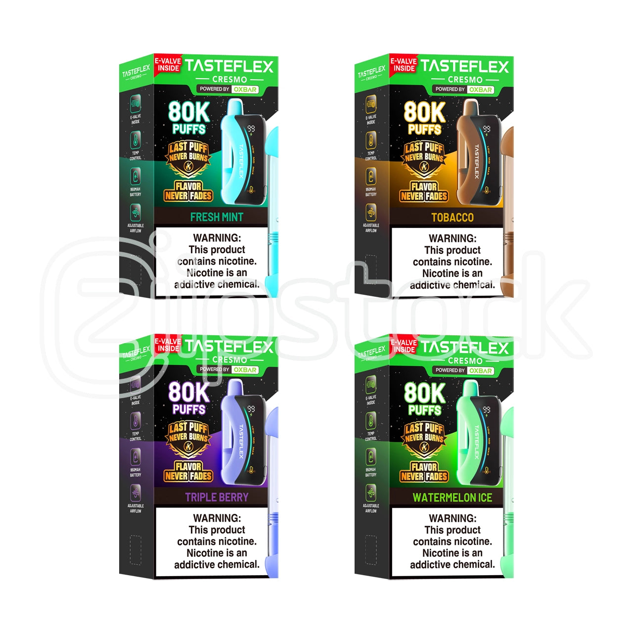 TasteFlex Cresmo 80K Puffs Vape